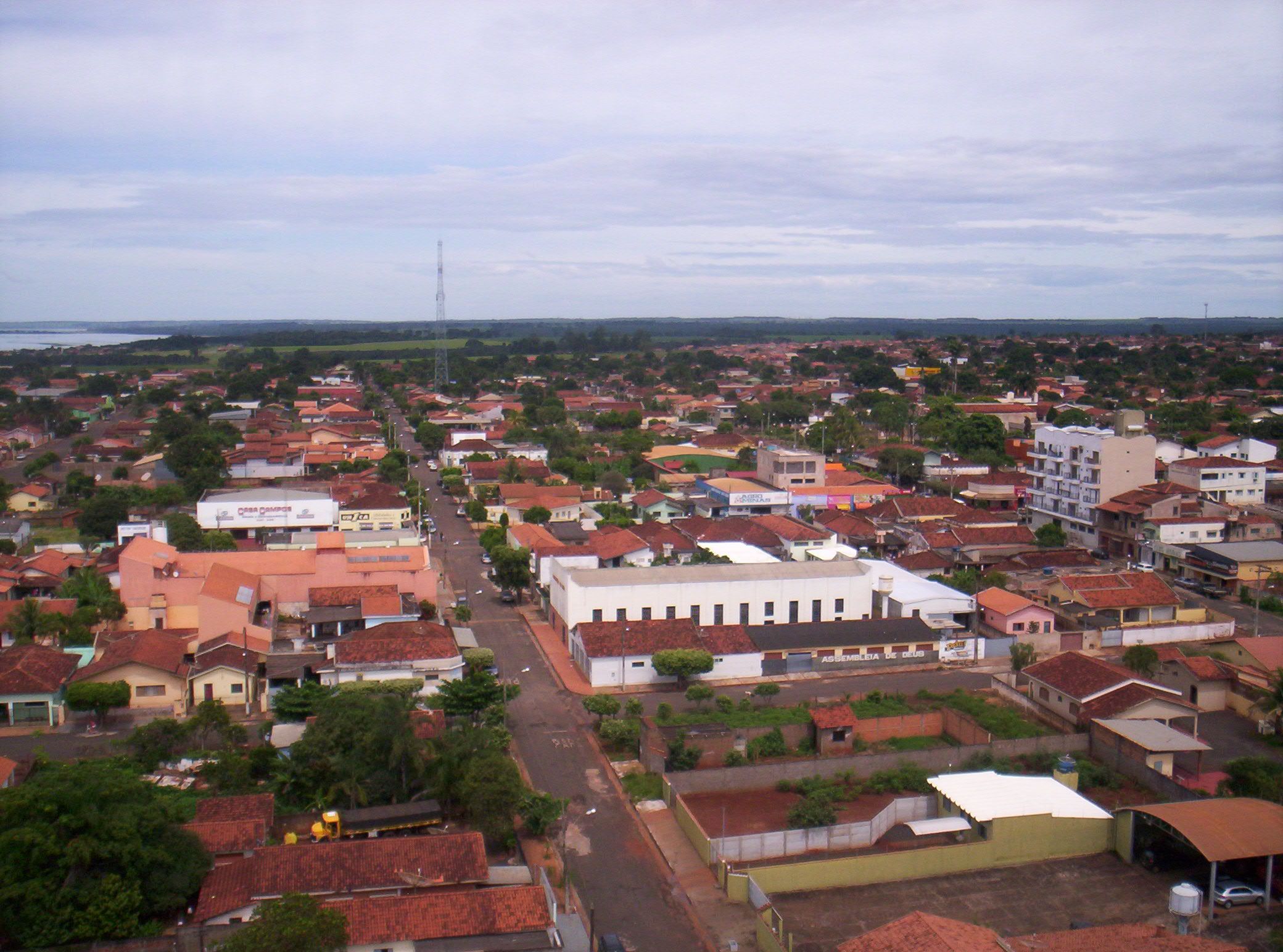 Cartão Postal de Planura