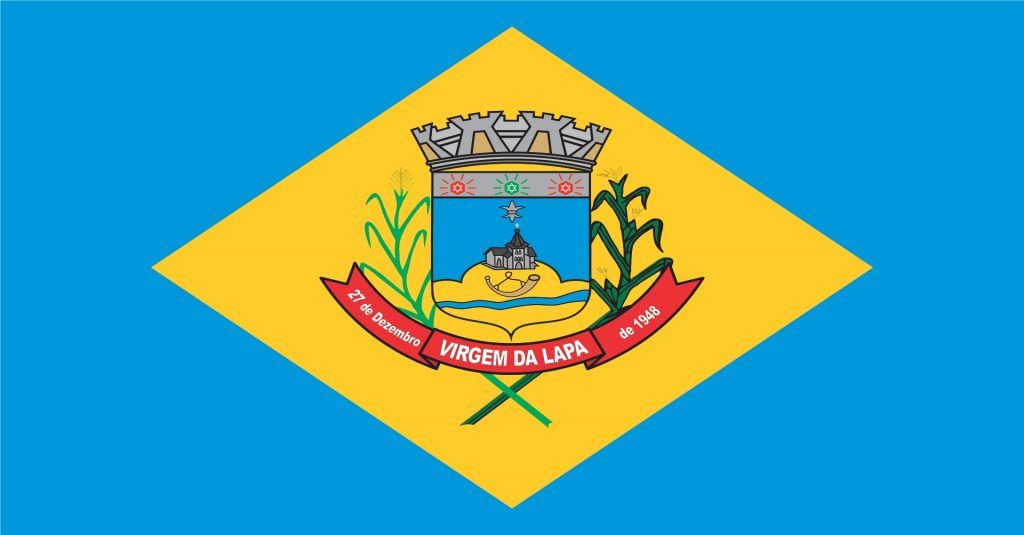 Cartão Postal de Virgem da Lapa